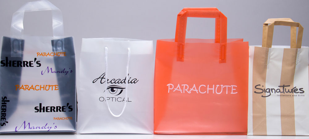 HDPE poly bags - Custom Promotion Plastic Bags - Optamark