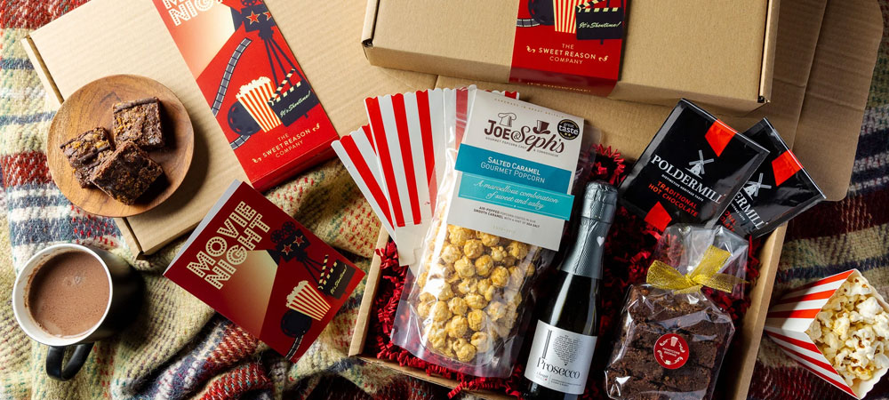 Movie Night Gift Basket