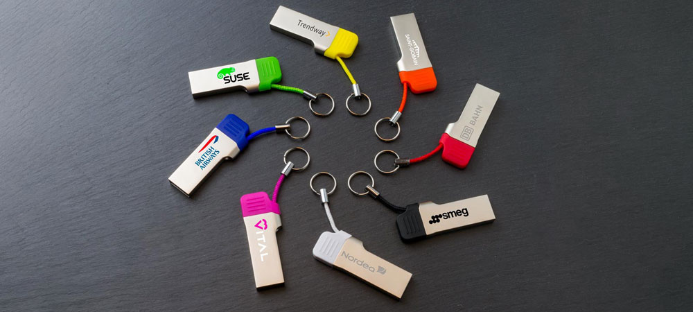 Company Logo Flash Drives