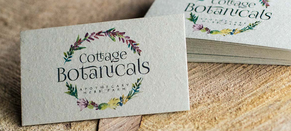 What are uncoated business cards?