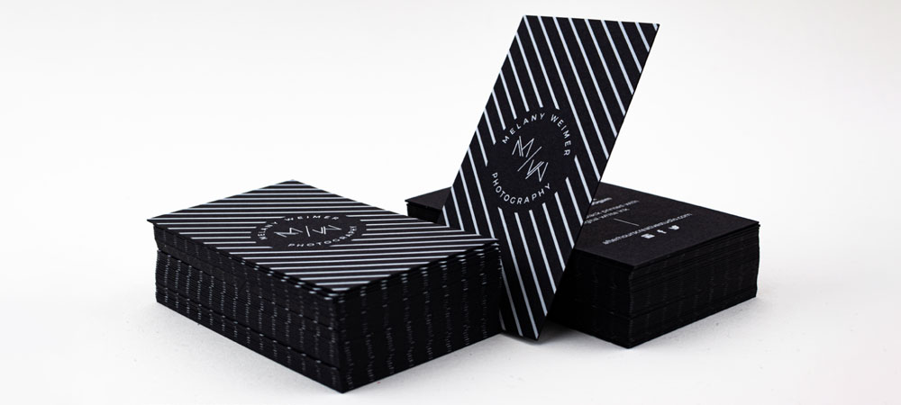 Features of Luxury Matte Black Edge Business Cards