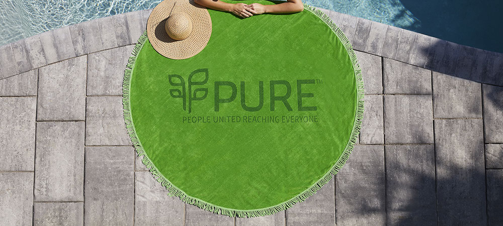 Round Beach Towel