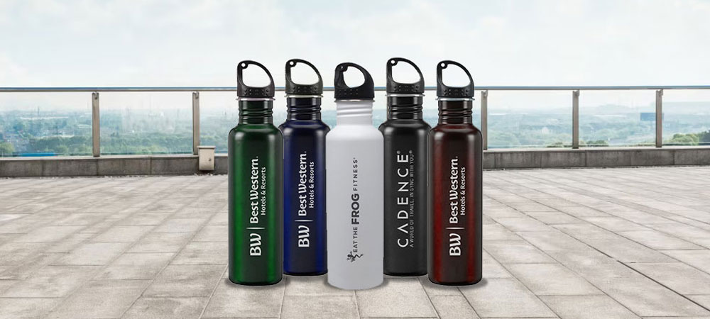 24 Oz. Stainless Steel Water Bottle - Custom bottles