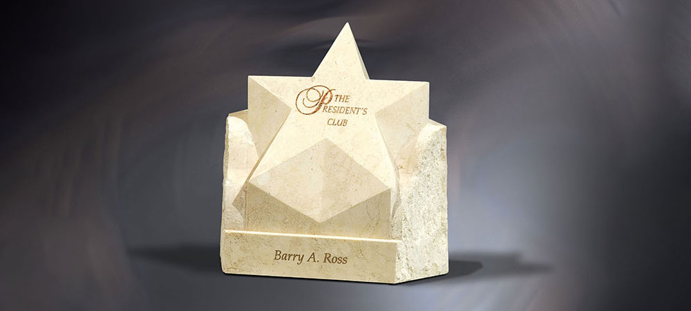 Stone Awards-custom promotional awards