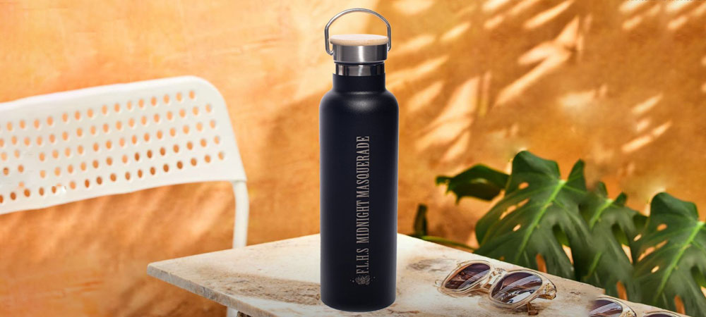 Spirit Powder Coated Stainless Water Bottle 20 Oz - Custom bottles