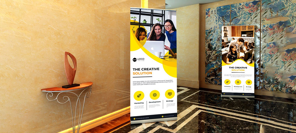 Roll-Up Banner Stands